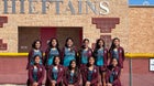 Shiprock Chieftains Girls Varsity Cross Country Fall 21-22 team photo.
