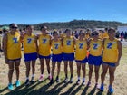 Zuni Thunderbirds Girls Varsity Cross Country Fall 21-22 team photo.