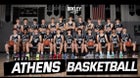 Athens Wildcats Boys Varsity Basketball Winter 24-25 team photo.