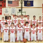 Mackay Miners Boys Varsity Basketball Winter 24-25 team photo.