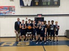Peoples Baptist Academy Knights Boys Varsity Basketball Winter 24-25 team photo.