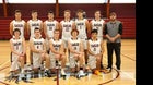 Deckerville Eagles Boys Varsity Basketball Winter 24-25 team photo.
