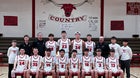 Logan Longhorns Boys Varsity Basketball Winter 24-25 team photo.