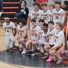 West Warwick Wizards Boys Varsity Basketball Winter 24-25 team photo.