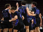 Old Lyme Wildcats Boys Varsity Basketball Winter 24-25 team photo.