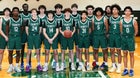 Trinity Shamrocks Boys Varsity Basketball Winter 24-25 team photo.