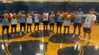 SouthWest Edgecombe Cougars Boys Varsity Basketball Winter 24-25 team photo.