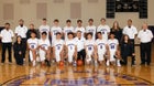 Manzano Monarchs Boys Varsity Basketball Winter 24-25 team photo.