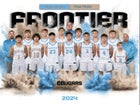 Frontier Cougars Boys Varsity Basketball Winter 24-25 team photo.