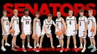 Gooding Senators Boys Varsity Basketball Winter 24-25 team photo.