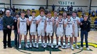 Jasper Pirates Boys Varsity Basketball Winter 24-25 team photo.