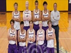 Cedar Key Sharks Boys Varsity Basketball Winter 24-25 team photo.