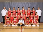 Barrington Fillies/Broncos Boys Varsity Basketball Winter 24-25 team photo.