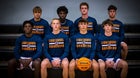 Lighthouse Christian Chargers Boys Varsity Basketball Winter 24-25 team photo.