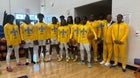 Selma Saints Boys Varsity Basketball Winter 24-25 team photo.