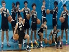 DME Academy Blue - Boys Varsity Basketball Winter 24-25 team photo.