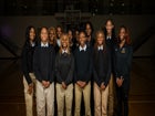 Hampton Hornets Girls Varsity Basketball Winter 25-26 team photo.