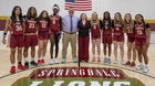 Springdale Prep Lions Girls Varsity Basketball Winter 25-26 team photo.