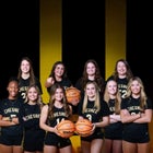 Chesnee Eagles Girls Varsity Basketball Winter 25-26 team photo.