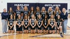 Marlow Outlaws Girls Varsity Basketball Winter 25-26 team photo.