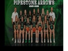Pipestone Arrows Girls Varsity Basketball Winter 25-26 team photo.