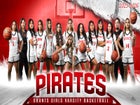 Grants Pirates Girls Varsity Basketball Winter 25-26 team photo.