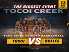 Tocoi Creek Toros Girls Varsity Basketball Winter 25-26 team photo.