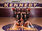 Kennedy Titans Girls Varsity Basketball Winter 25-26 team photo.