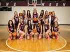 Dawson County Tigers Girls Varsity Basketball Winter 25-26 team photo.