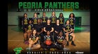 Peoria Panthers Girls Varsity Basketball Winter 25-26 team photo.