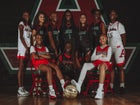 Anderson Indians Girls Varsity Basketball Winter 25-26 team photo.