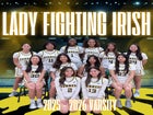 Kennedy Fighting Irish Girls Varsity Basketball Winter 25-26 team photo.