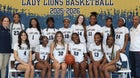 Covington Lions Girls Varsity Basketball Winter 25-26 team photo.