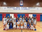 Richfield Wildcats Girls Varsity Basketball Winter 25-26 team photo.