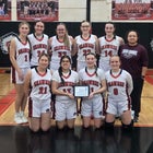 Cobden Appleknockers Girls Varsity Basketball Winter 25-26 team photo.