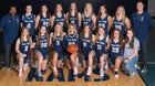 Penns Valley Area Rams Girls Varsity Basketball Winter 25-26 team photo.