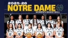 Notre Dame (SO) Knights Girls Varsity Basketball Winter 25-26 team photo.