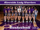 Riverside Warriors Girls Varsity Basketball Winter 25-26 team photo.