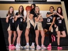 Rogers Eagles Girls Varsity Basketball Winter 25-26 team photo.