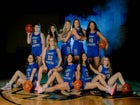 Priddy Pirates Girls Varsity Basketball Winter 25-26 team photo.