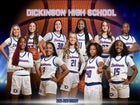 Dickinson Gators Girls Varsity Basketball Winter 25-26 team photo.