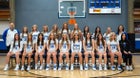 Harrah Panthers Girls Varsity Basketball Winter 25-26 team photo.