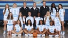 St. James Sharks Girls Varsity Basketball Winter 25-26 team photo.