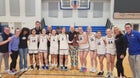 The First Academy Royals Girls Varsity Basketball Winter 25-26 team photo.