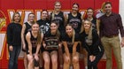 Bismarck Indians Girls Varsity Basketball Winter 25-26 team photo.