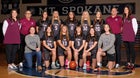 Mt. Spokane Wildcats Girls Varsity Basketball Winter 25-26 team photo.