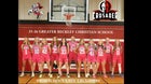 Greater Beckley Christian Crusaders Girls Varsity Basketball Winter 25-26 team photo.