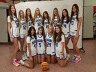 Shore Regional Blue Devils Girls Varsity Basketball Winter 25-26 team photo.