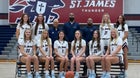 St. James Academy Thunder Girls Varsity Basketball Winter 25-26 team photo.