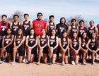 Native American Community Academy Eagles Girls Varsity Track & Field Spring 18-19 team photo.